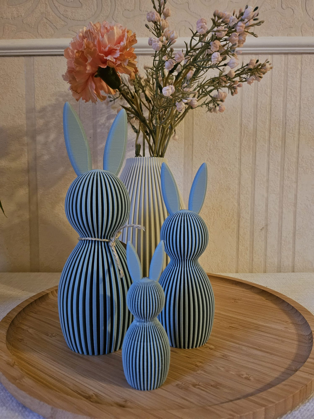 Osterhase geriffelt 15 cm