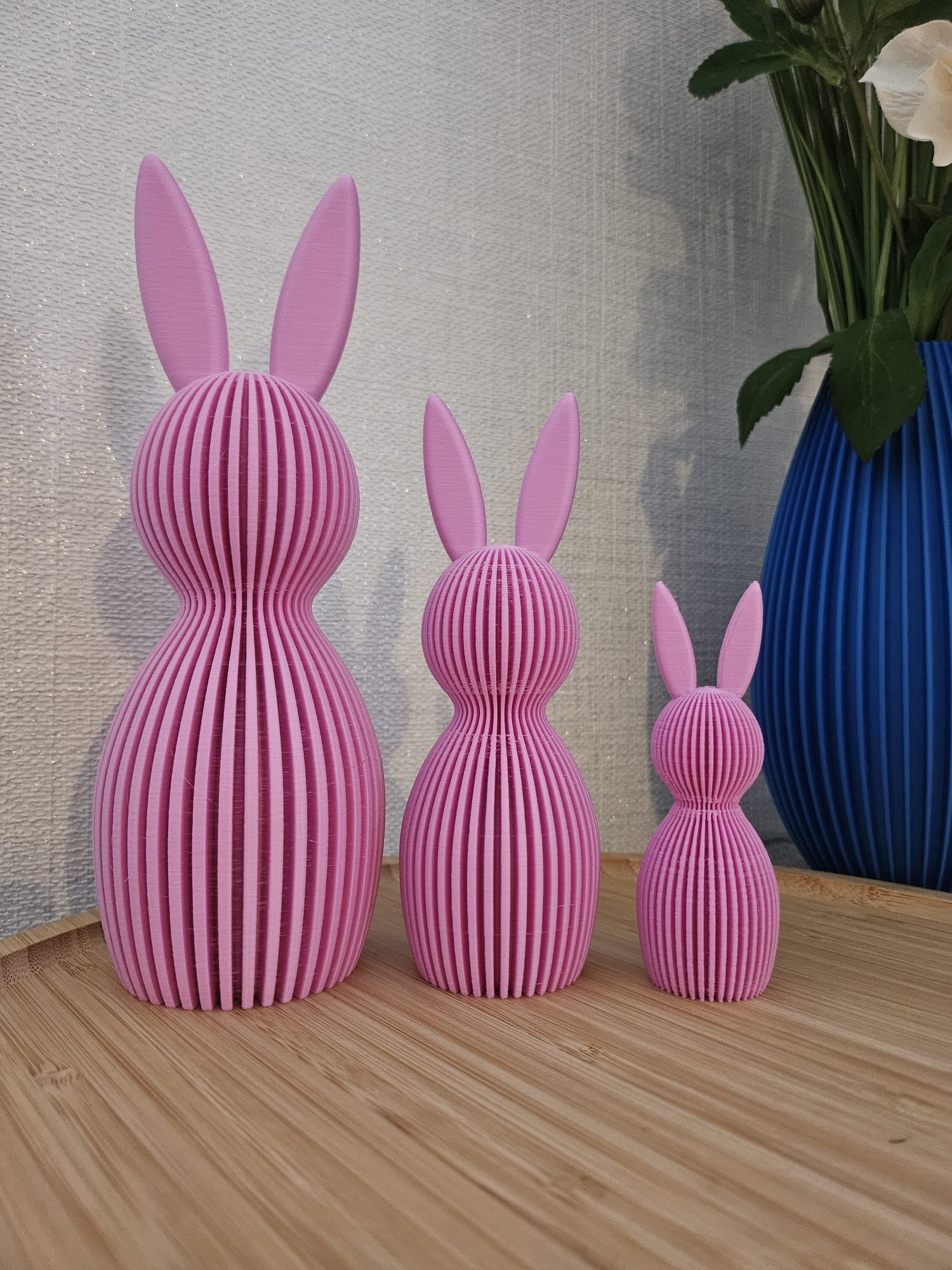 Osterhase geriffelt 15 cm