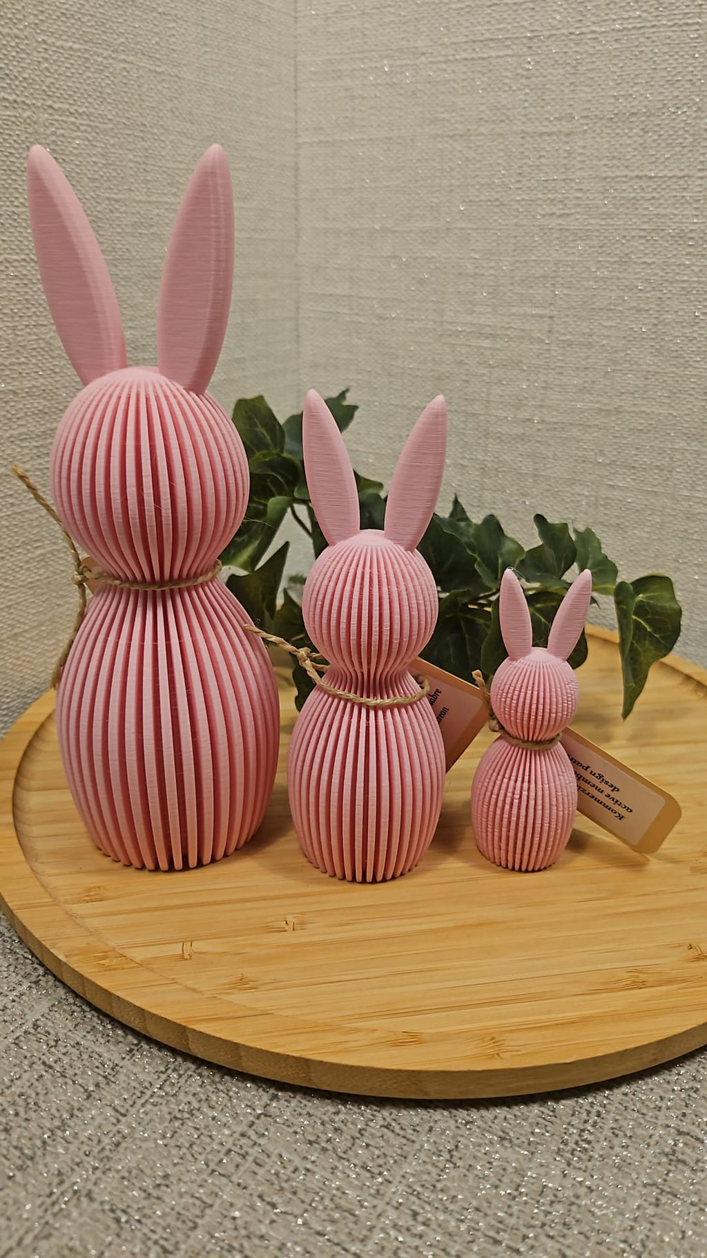 Osterhase geriffelt 15 cm