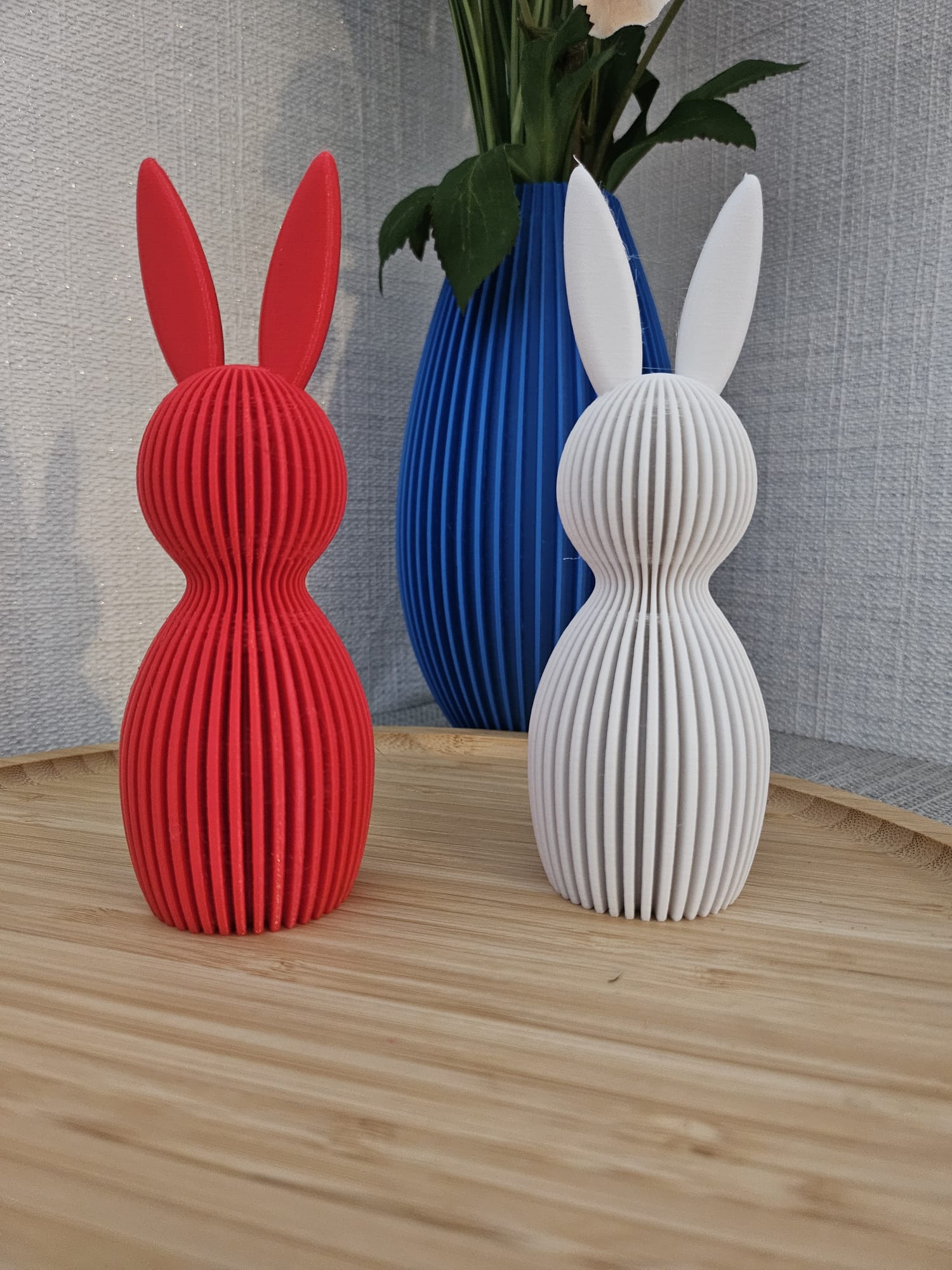 Osterhase geriffelt 15 cm