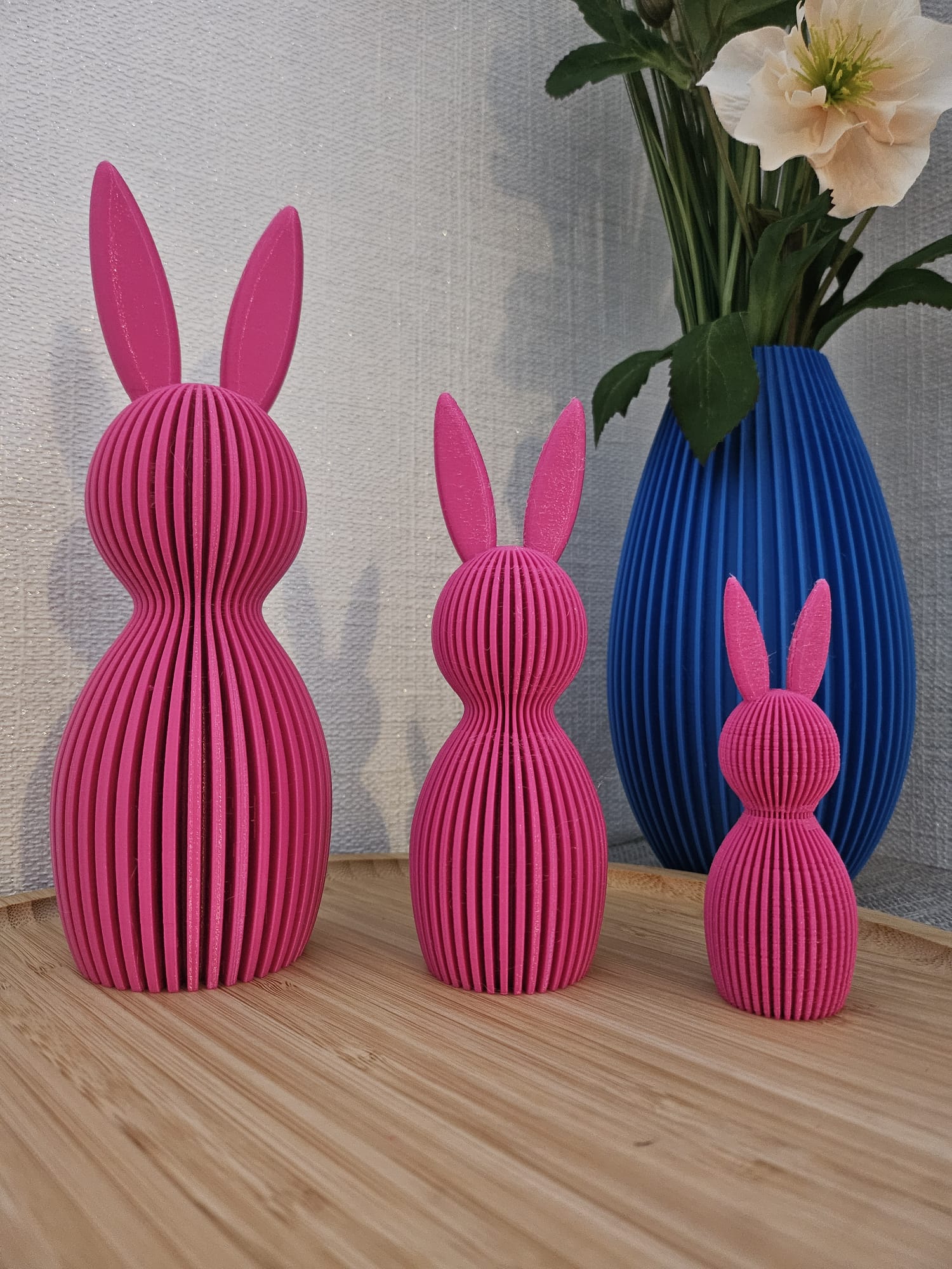 Osterhase geriffelt 15 cm