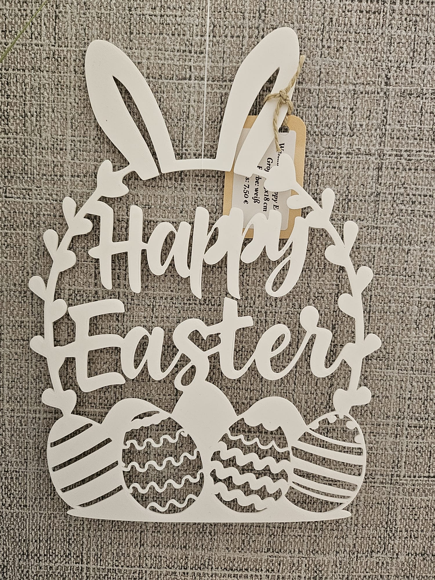 Wandbild Happy Easter